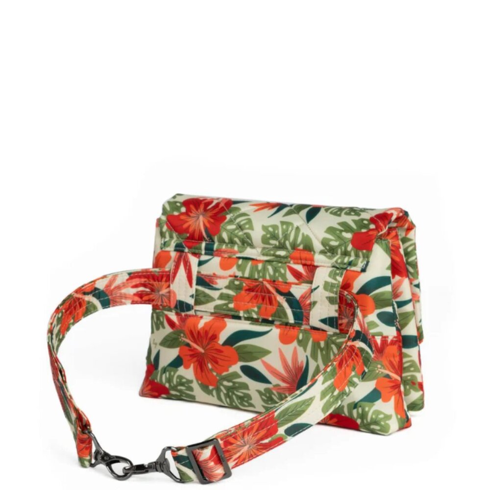 Brand New Lug Plie Shoulder/Crossbody Handbag in Beautiful Lush Luah - Picture 4 of 6